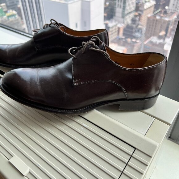 Paul Evans Newman Derby – Dark Brown Italian Leather (Size 6.5 / Fits US 8.5) main image 6